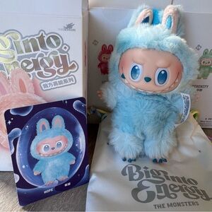 POP MART THE MONSTERS LABUBU Big into Energy Series-Vinyl Plush Pendant Hope